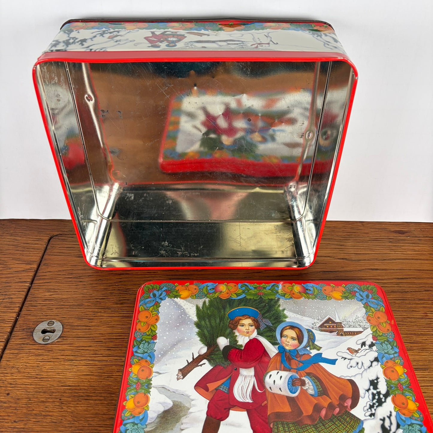 Groot vierkant kerstblik