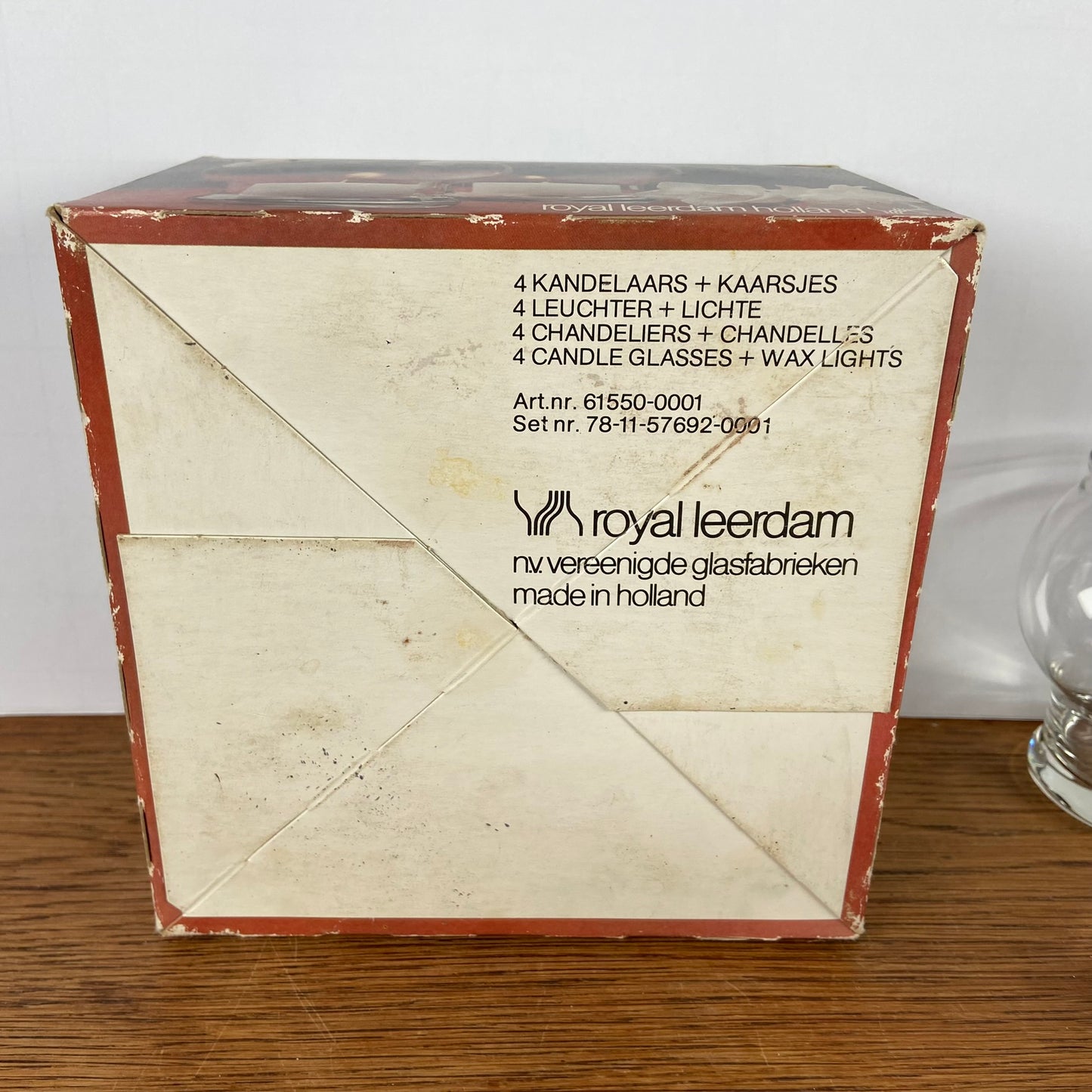 Vintage waxinelichthouders