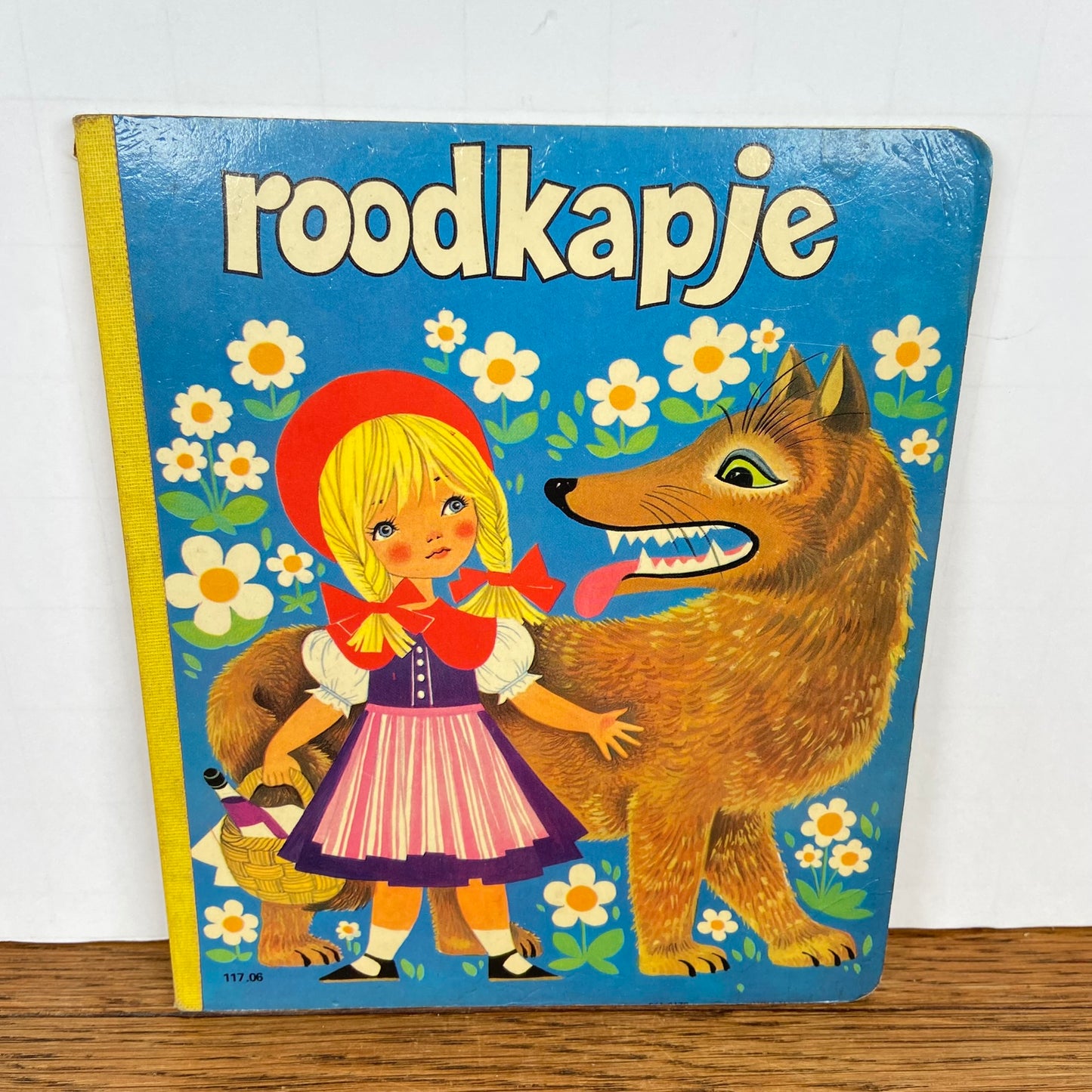 Vintage boekje roodkapje