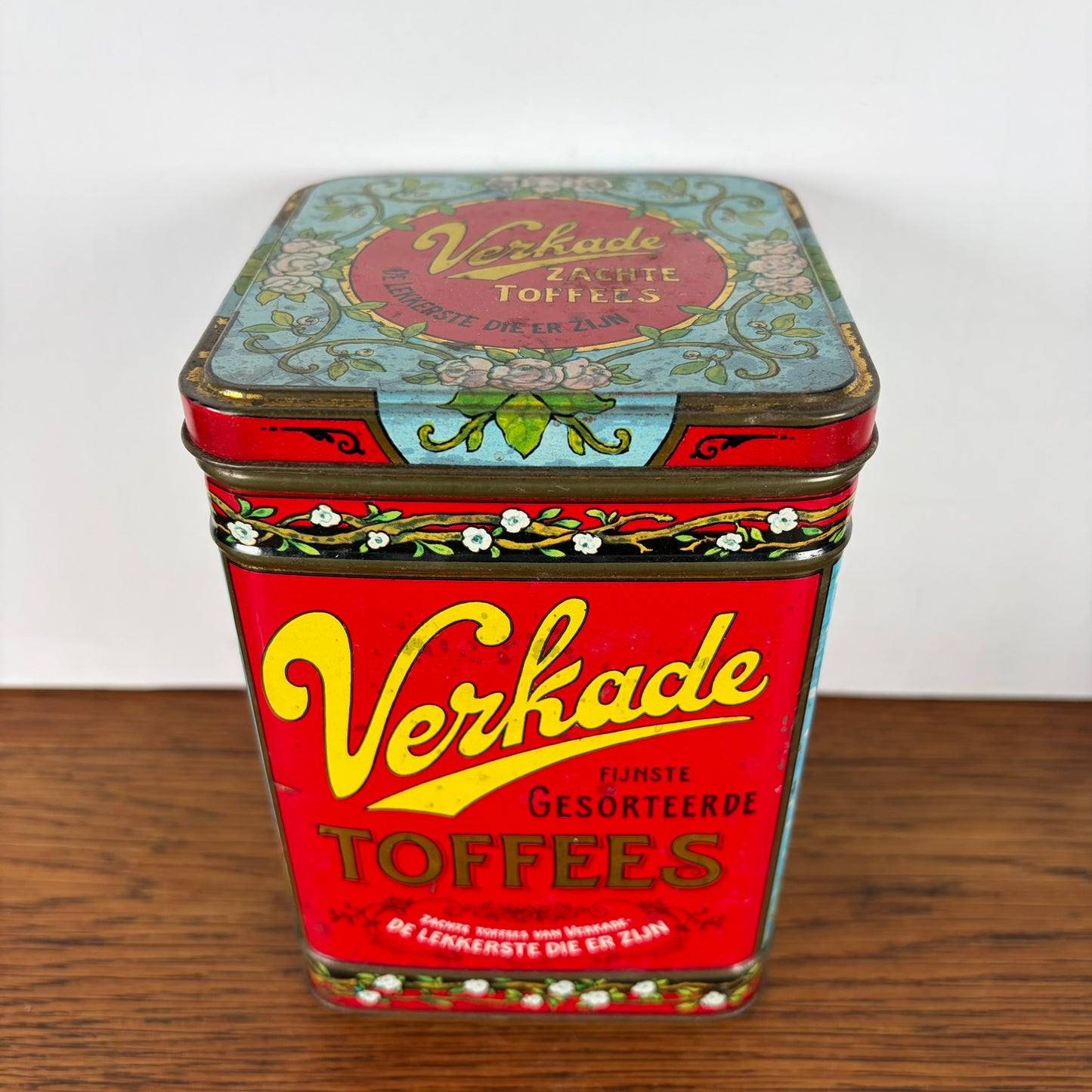 Vintage Verkade blik