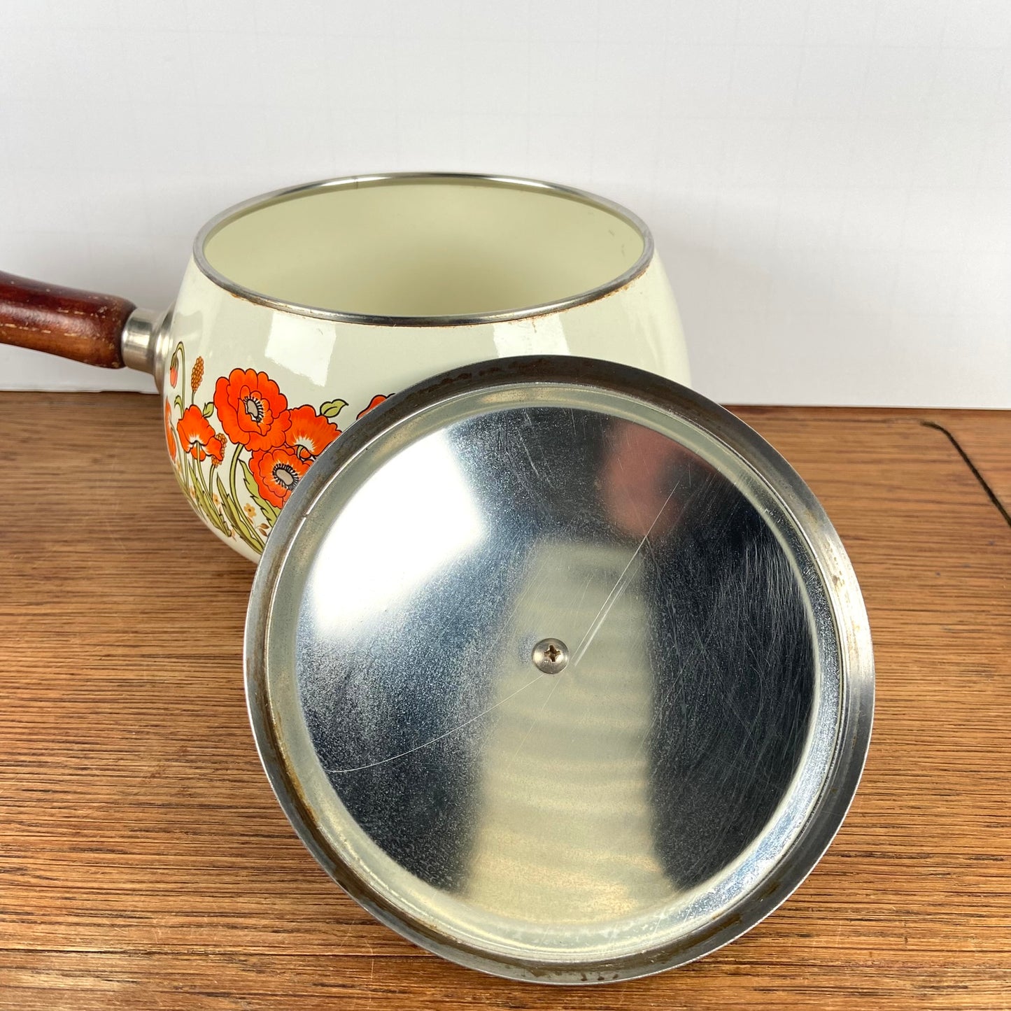 Wilde blloemen fondue pan