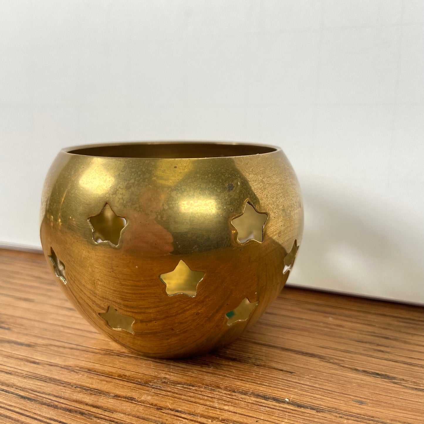 Vintage waxinelichthouder ster