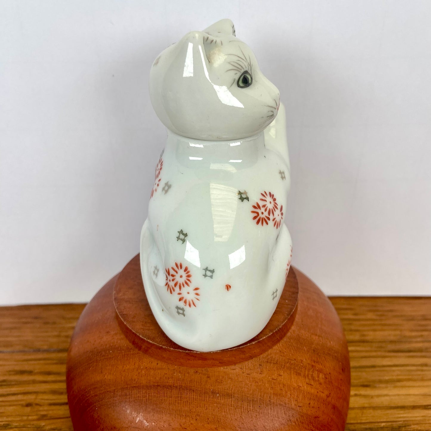 Vintage mini theepotje kat