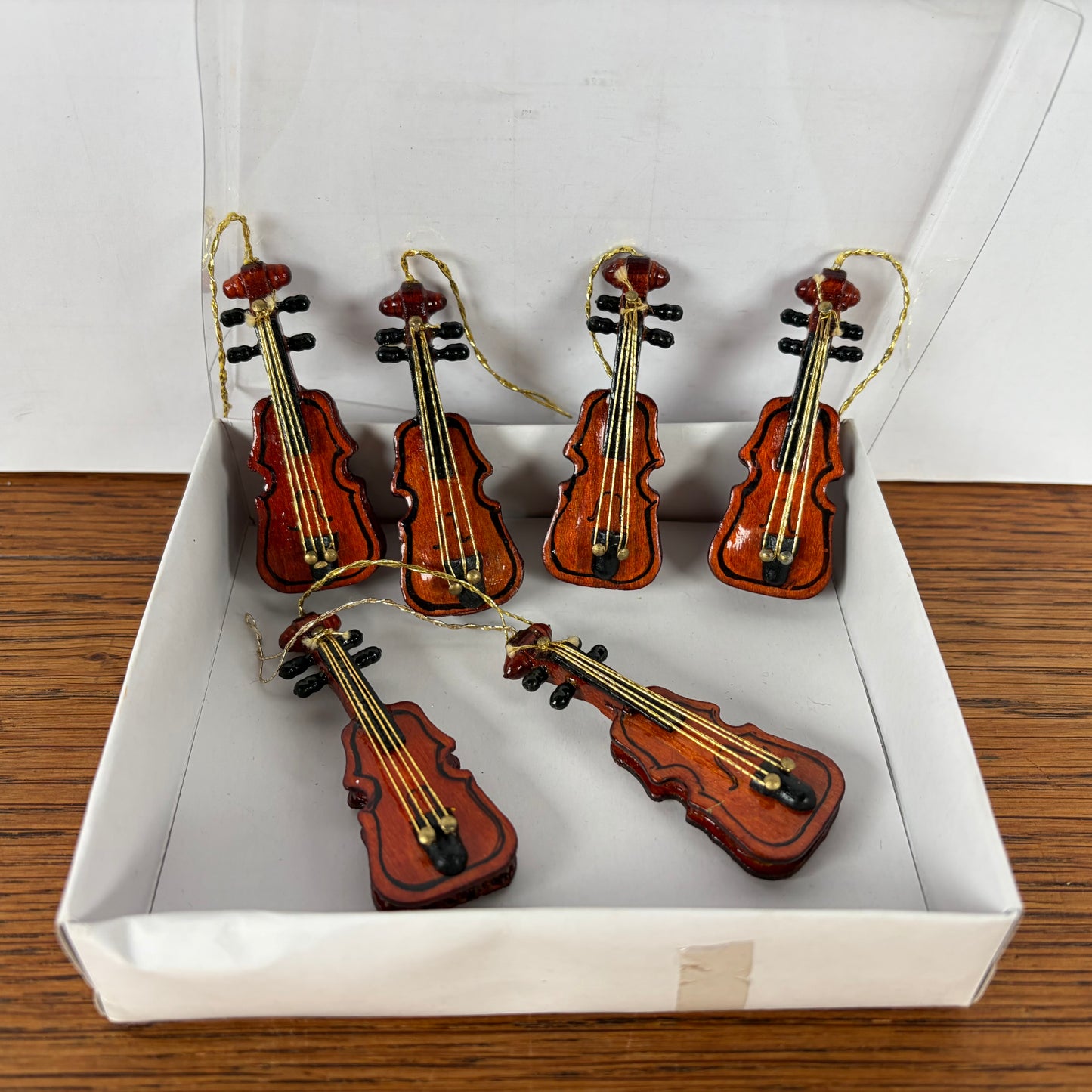 Kerstboomhangers violen