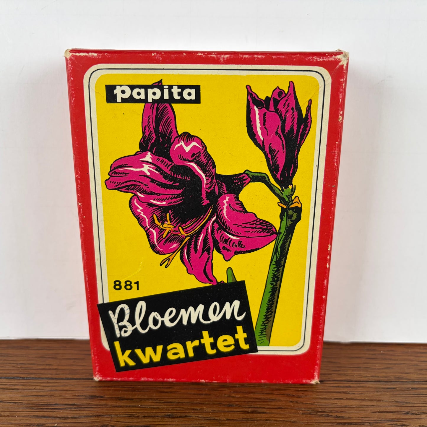 Vintage bloemen kwartet