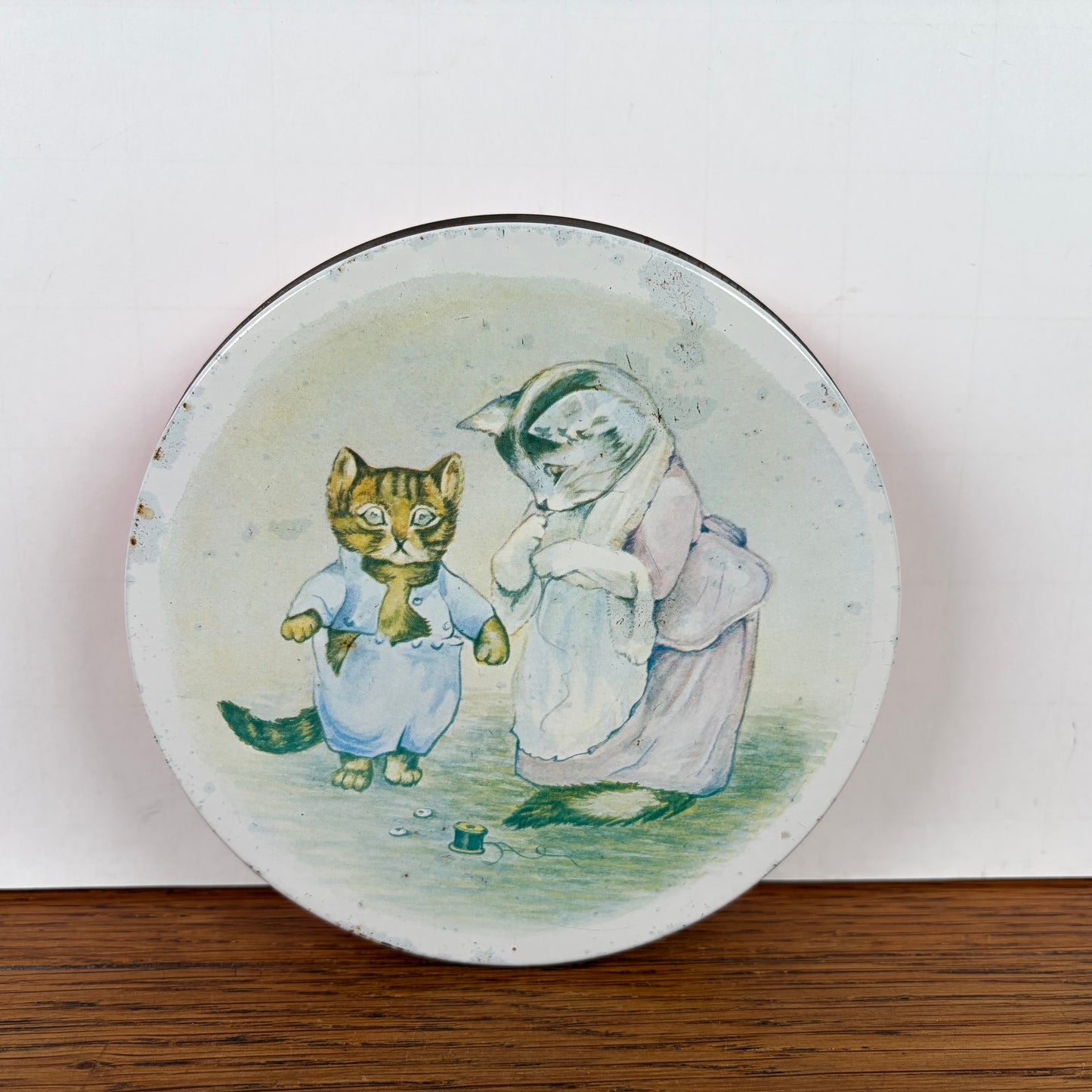 Vintage blikje Tom Kitten