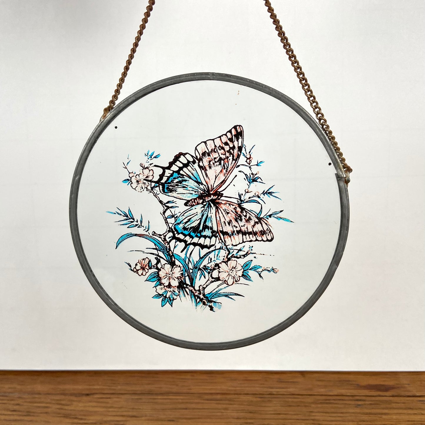 Vintage raamhanger vlinder