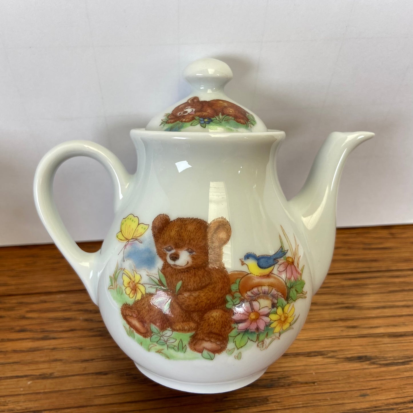 Vintage kinder serviesje beren