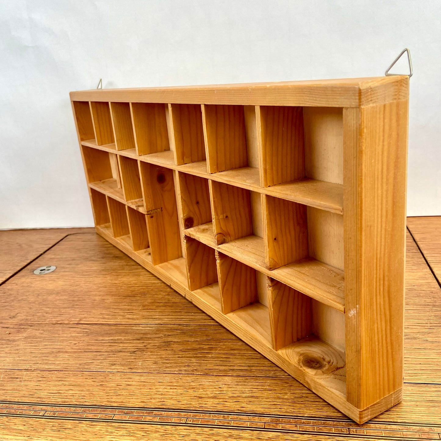Houten letterbakje