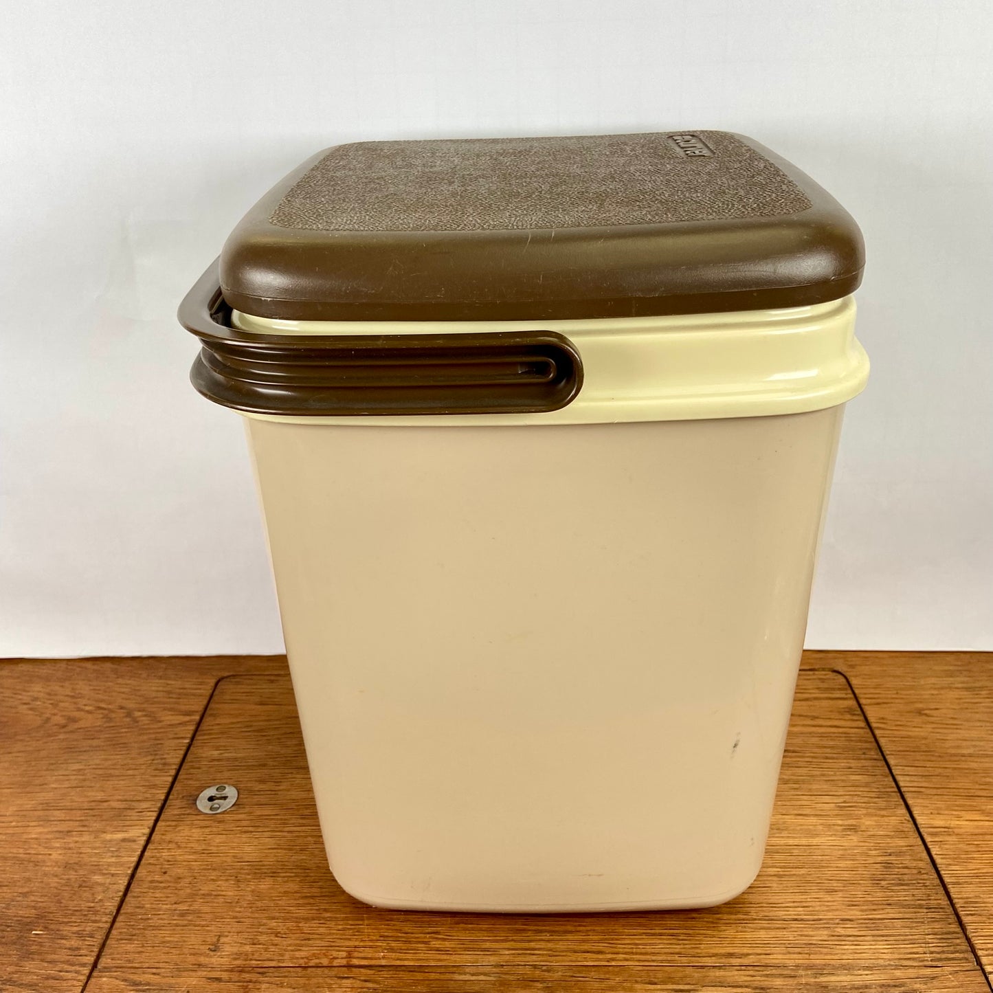 Vintage curver koelbox bruin