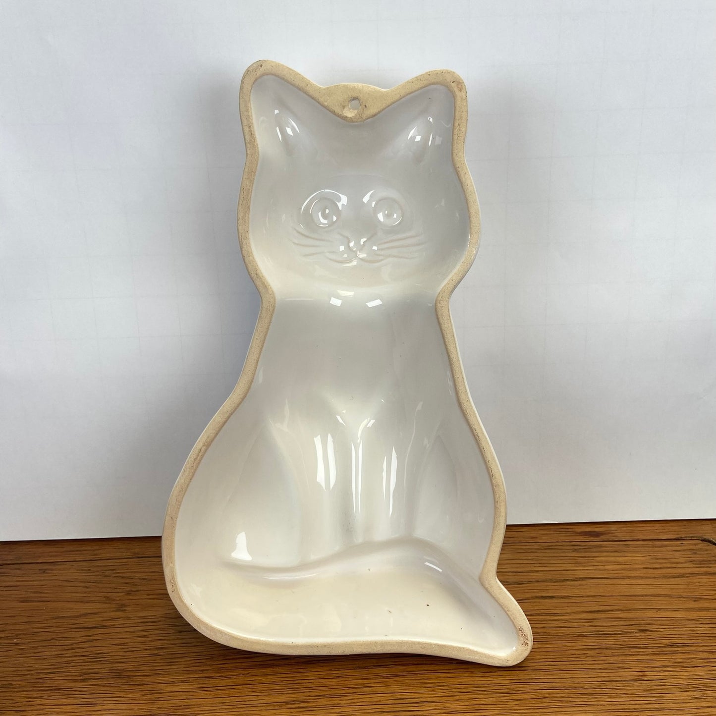 Vintage puddingvorm kat