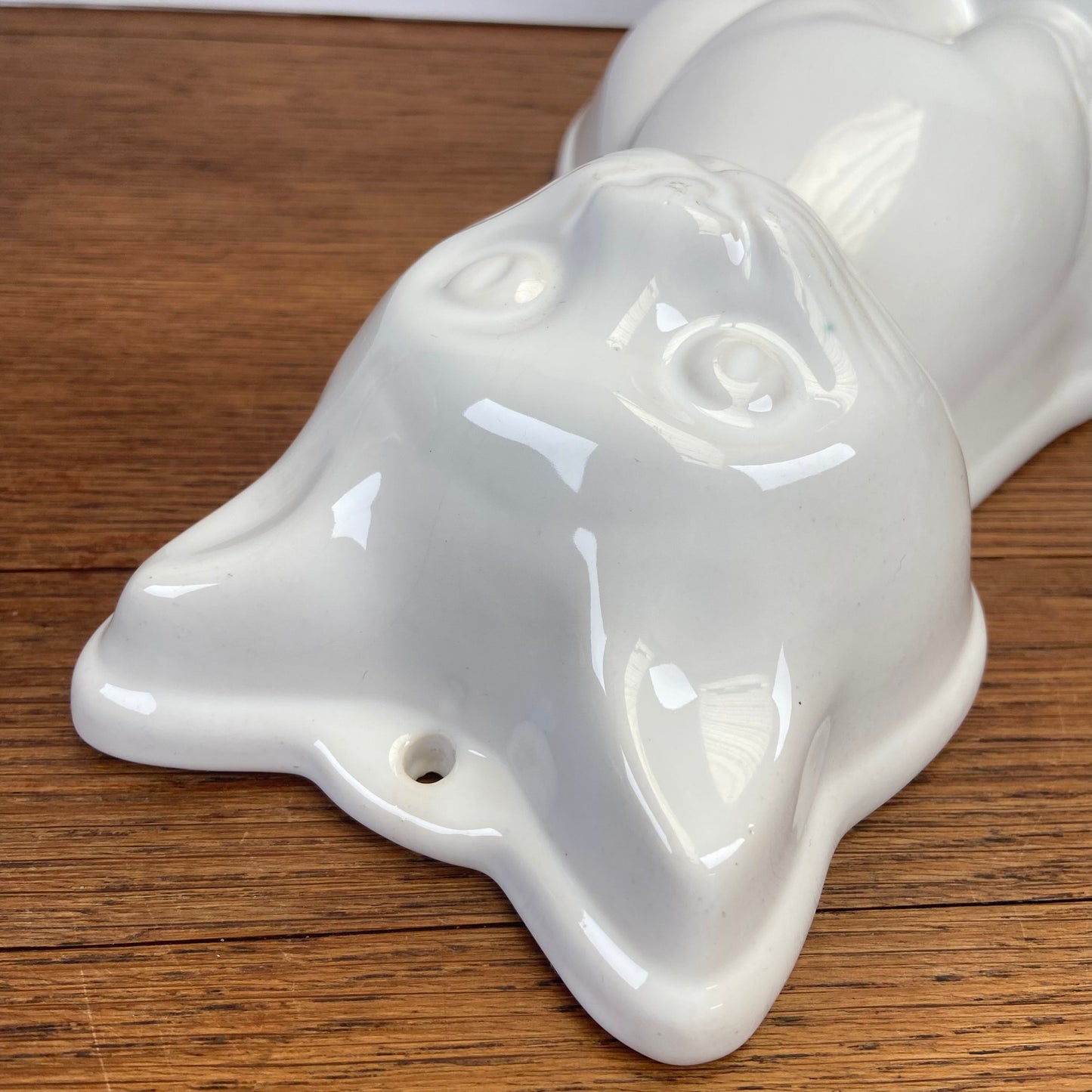Vintage puddingvorm kat