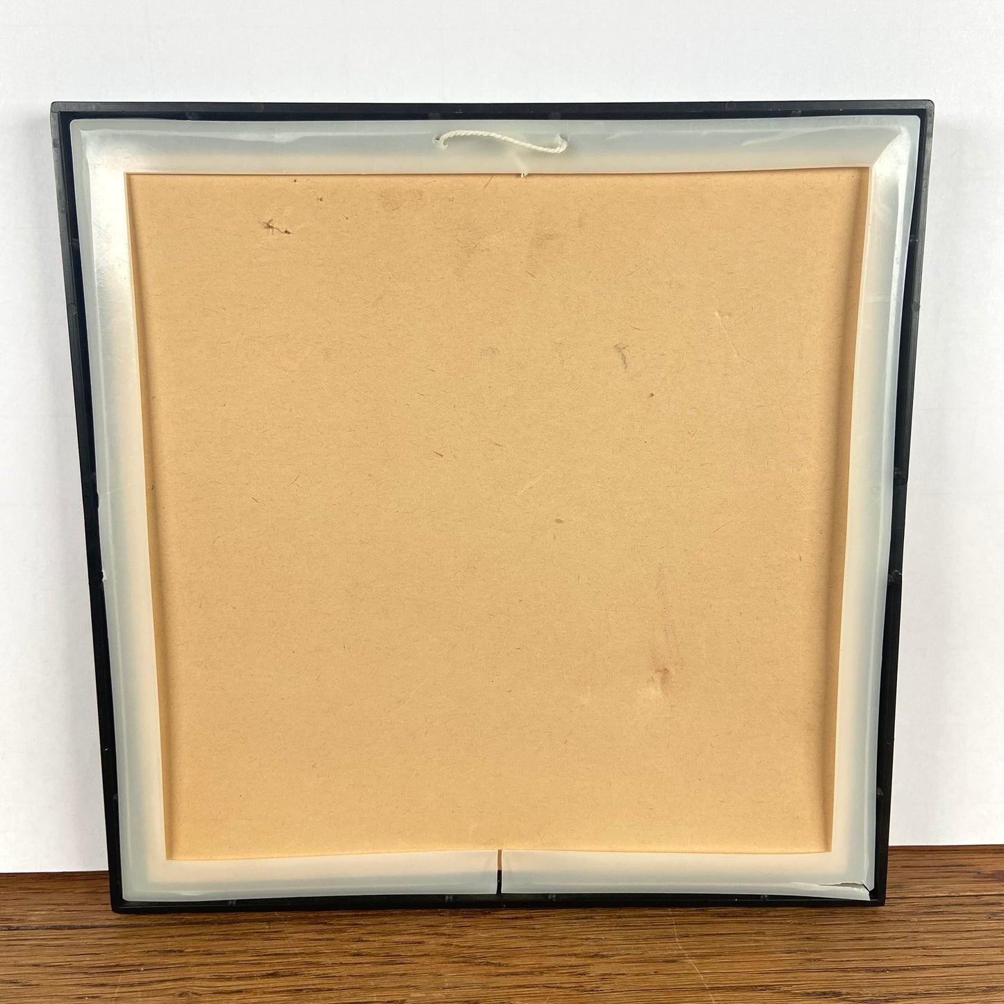 Geborduurd schilderijtje kat met viool