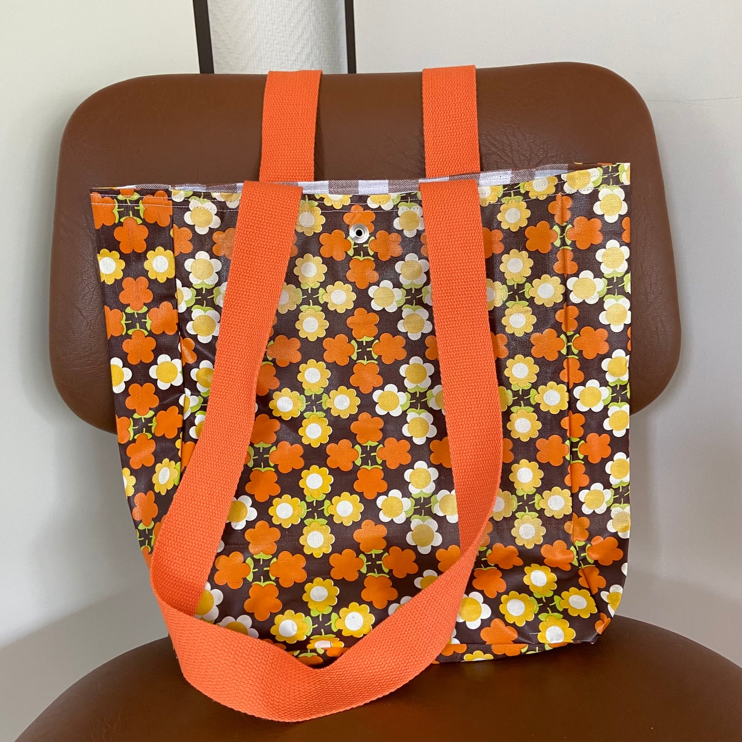 Boxkleed tas bloemetjes