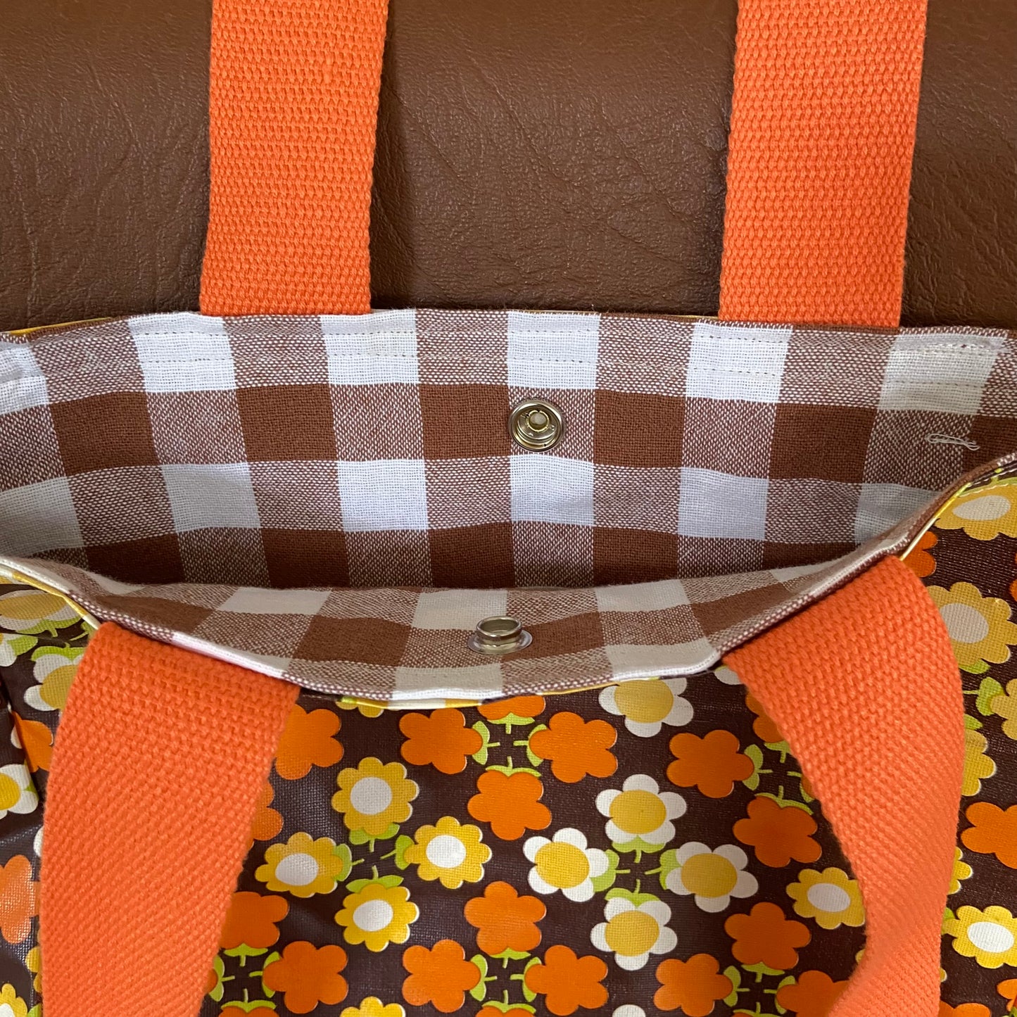 Boxkleed tas bloemetjes