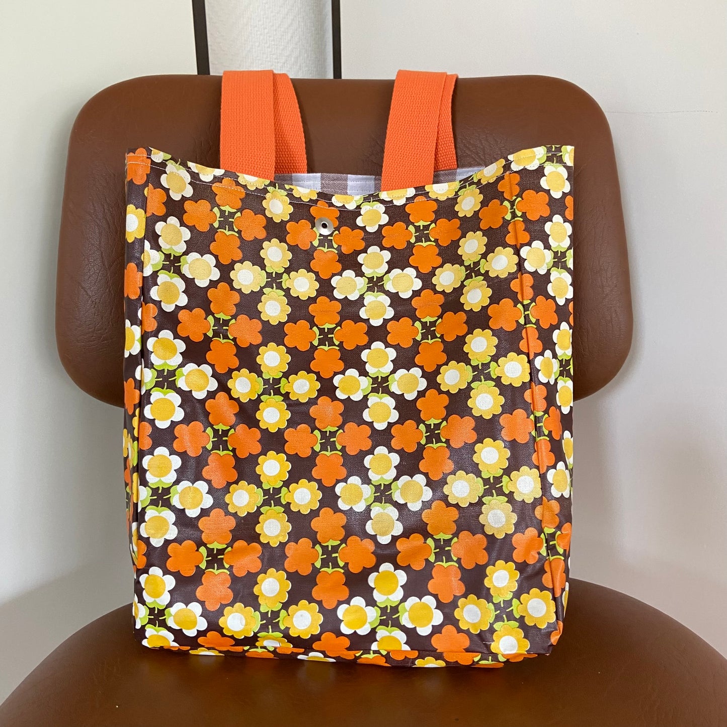 Boxkleed tas bloemetjes