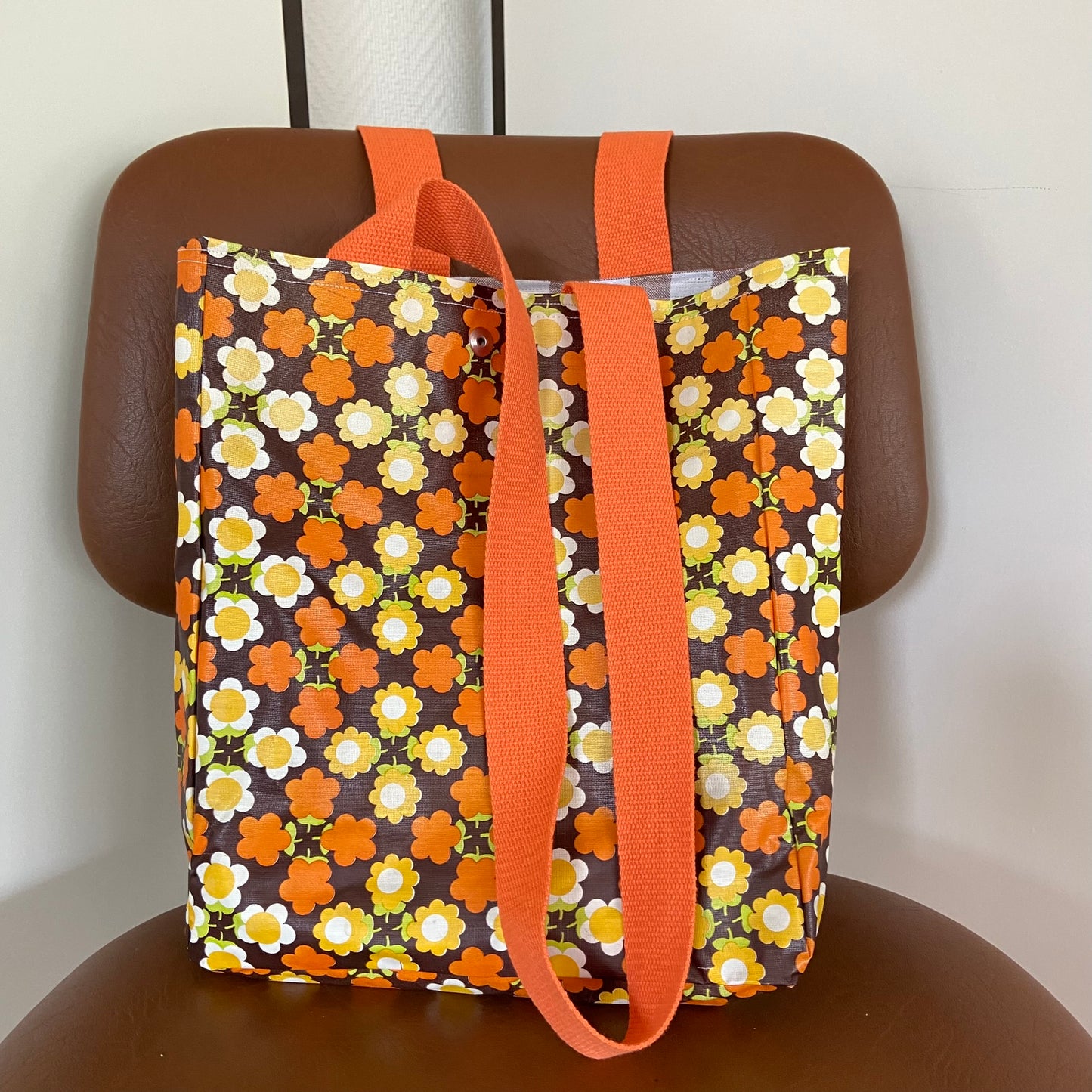 Boxkleed tas bloemetjes