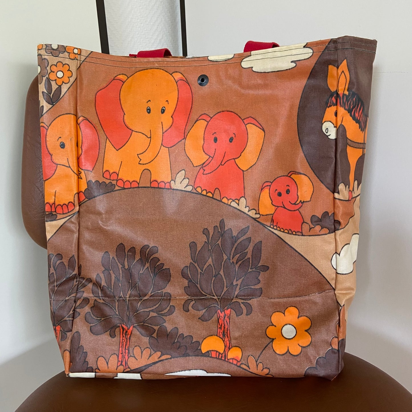 Boxkleed tas olifanten en hondjes