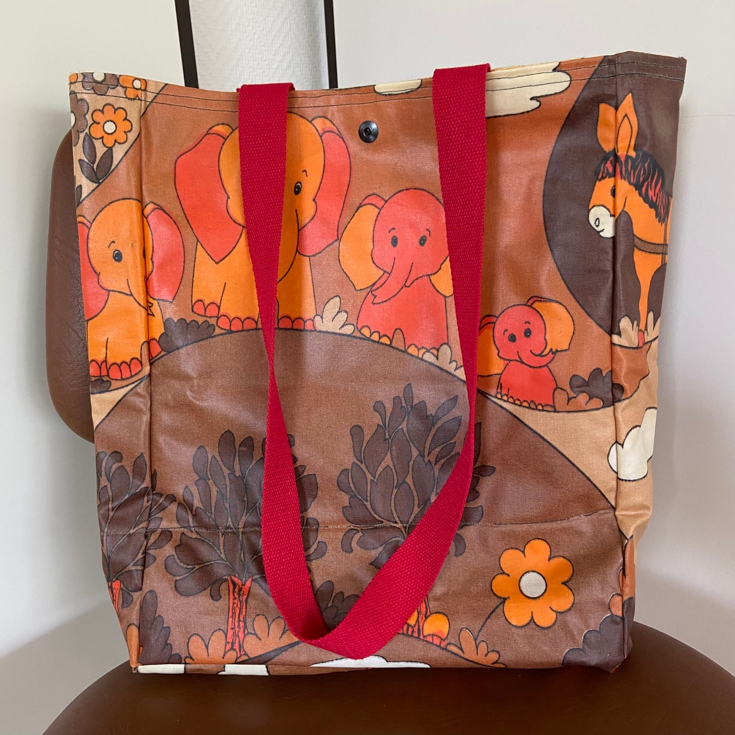 Boxkleed tas olifanten en hondjes