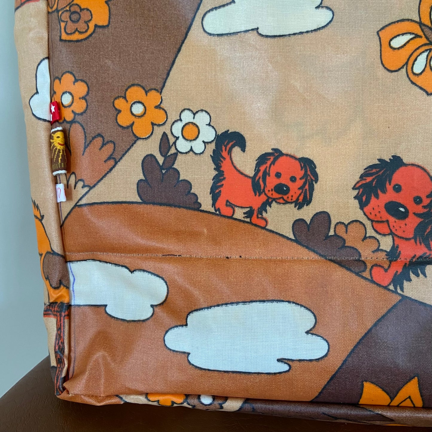 Boxkleed tas olifanten en hondjes