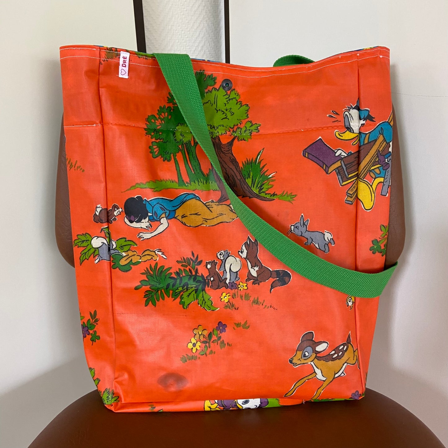 Boxkleed tas oranje Disney 1