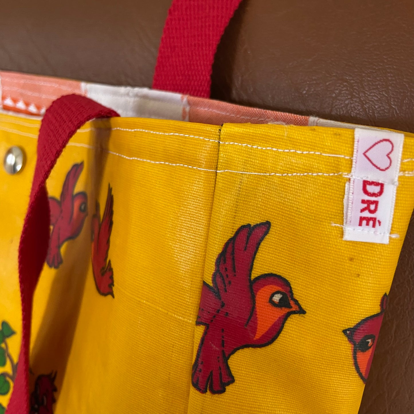 Boxkleed tas Bambi geel