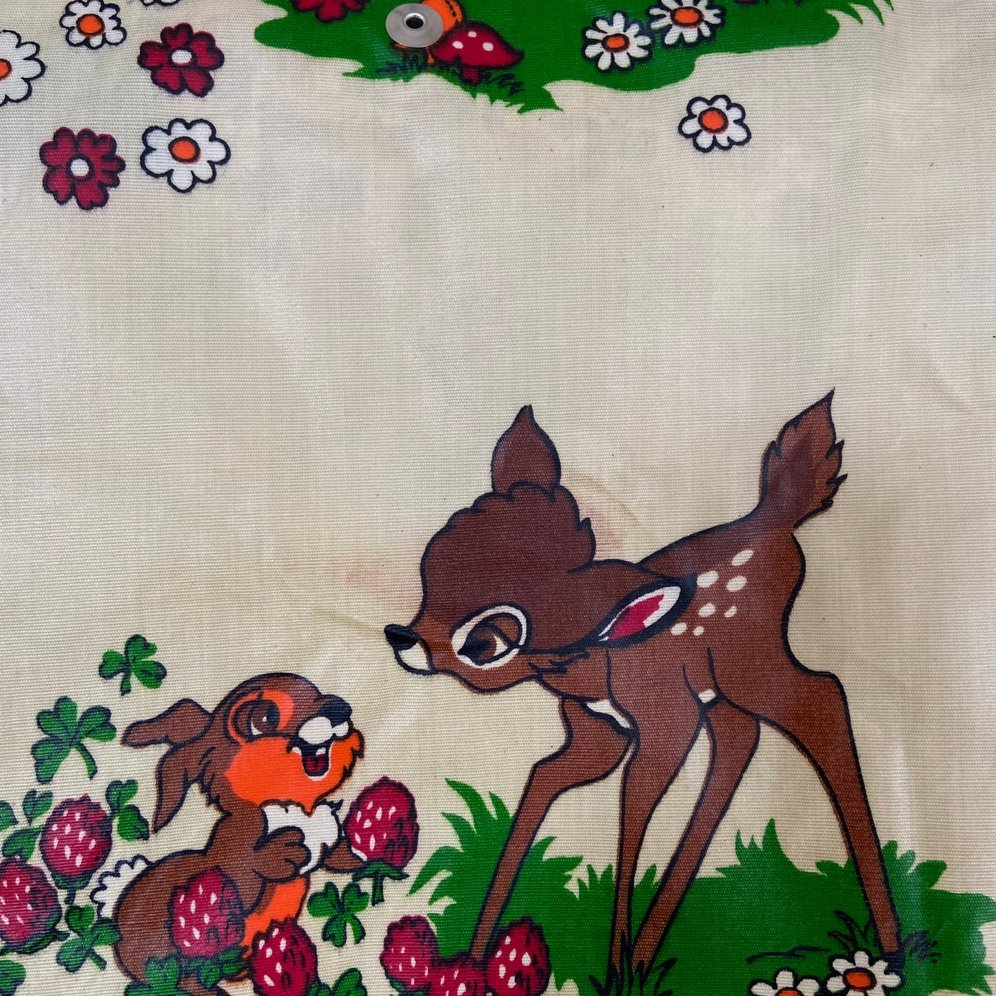 Boxkleed tas Bambi crème