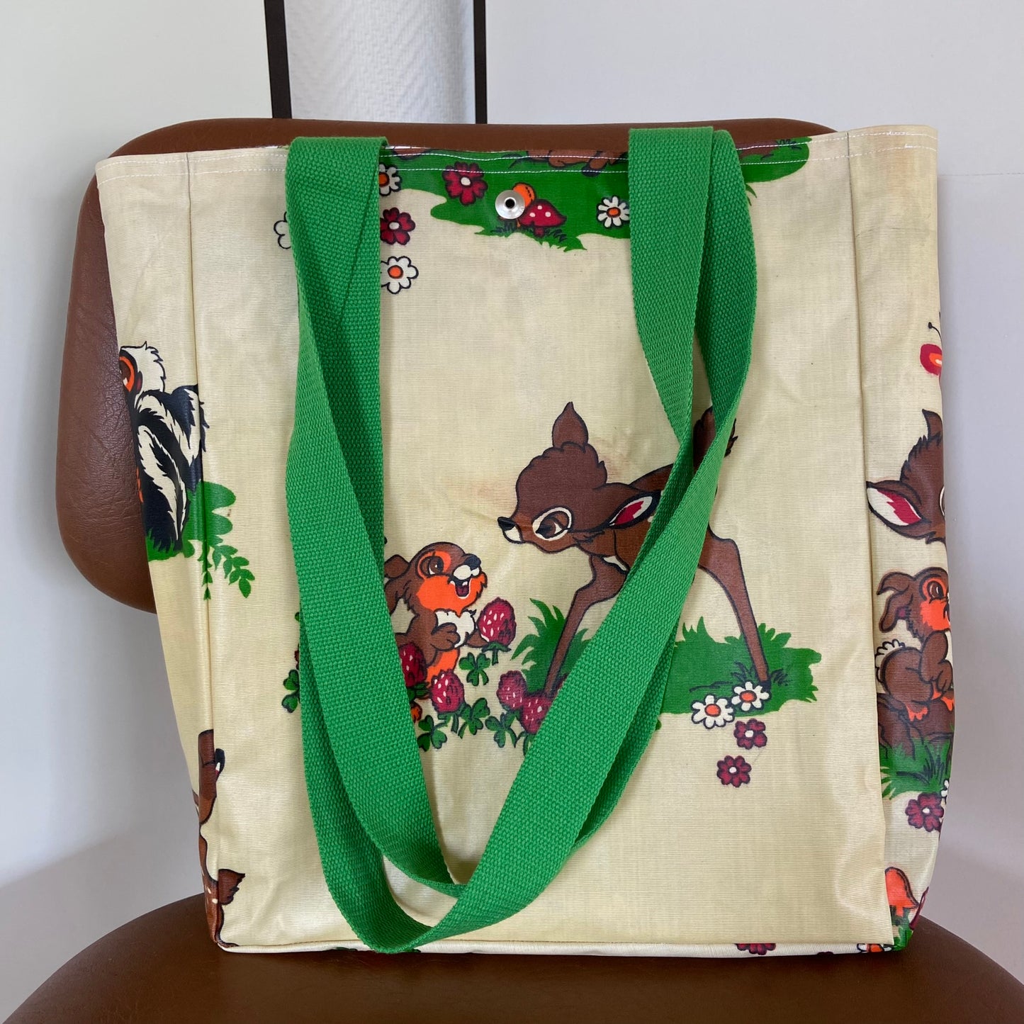 Boxkleed tas Bambi crème