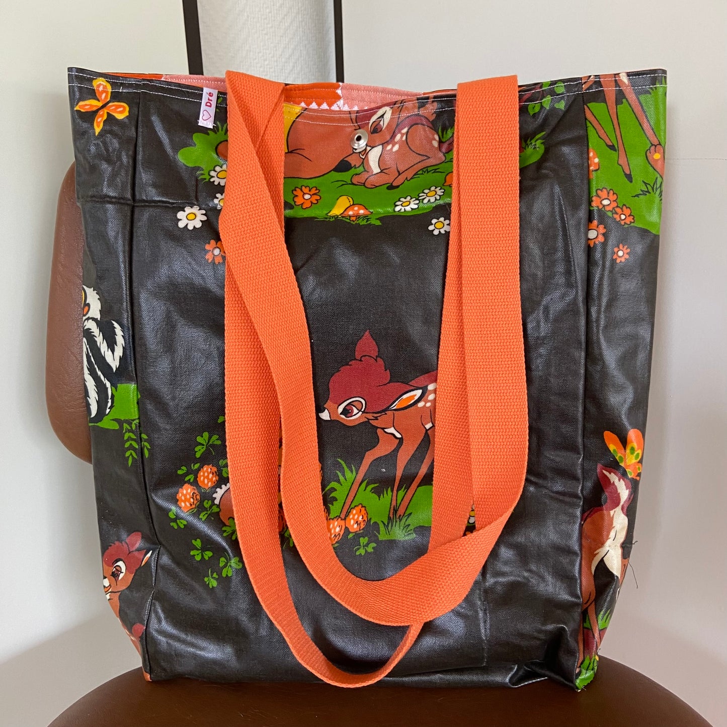 Boxkleed tas Bambi bruin 2
