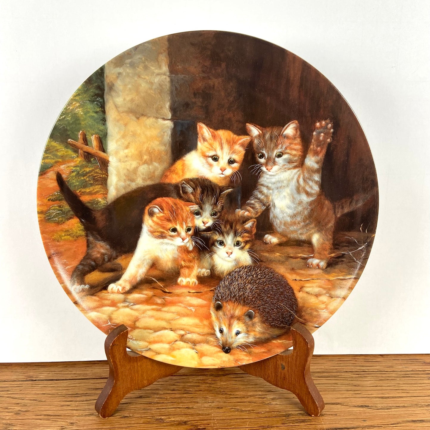 Wandbord katten "Freund oder Feind"