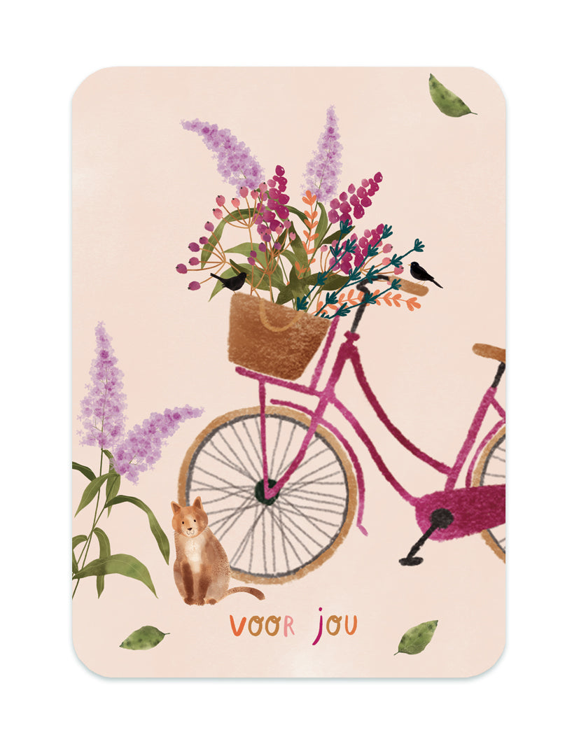 Kaart - Voor Jou - Fiets