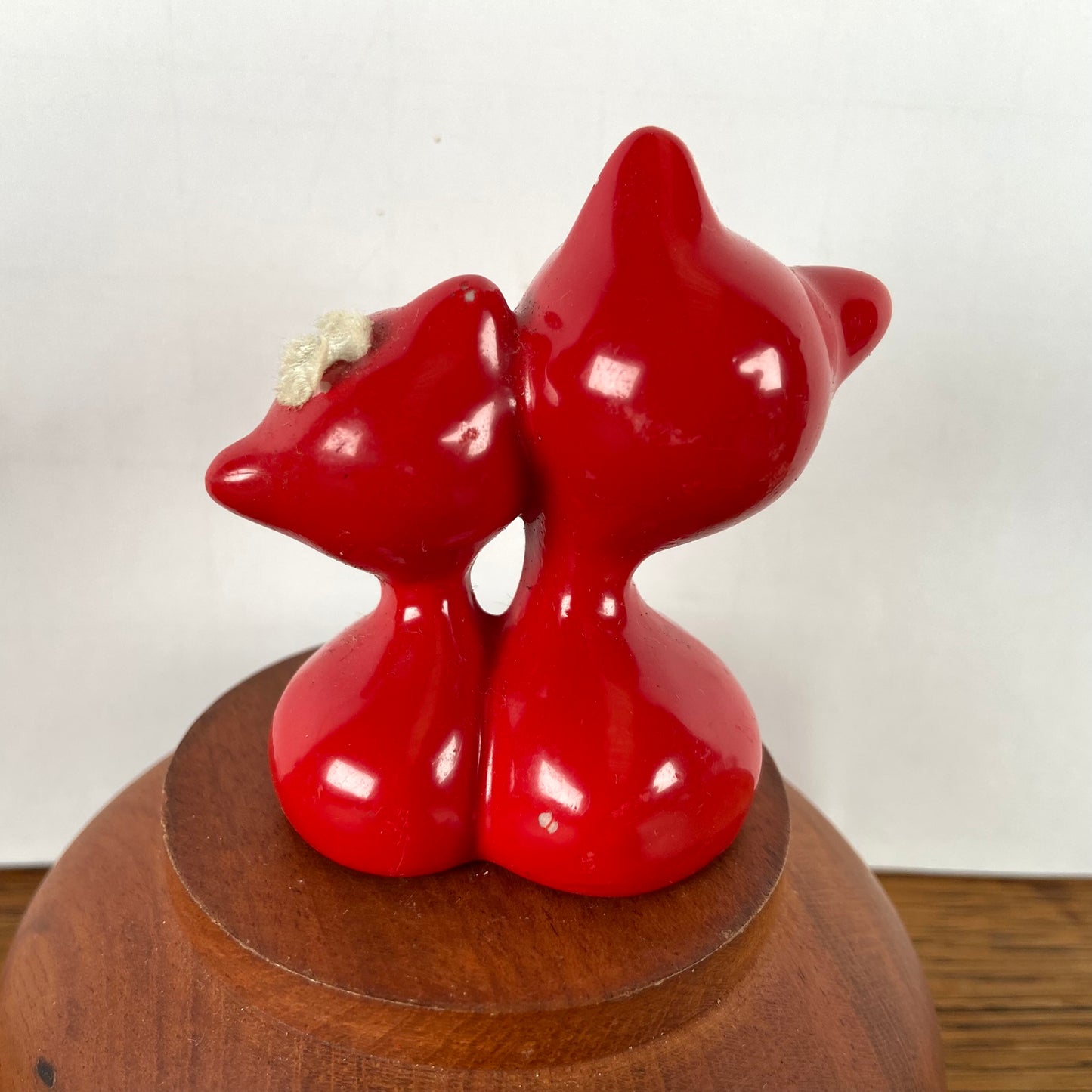 Rood katten duo met hart