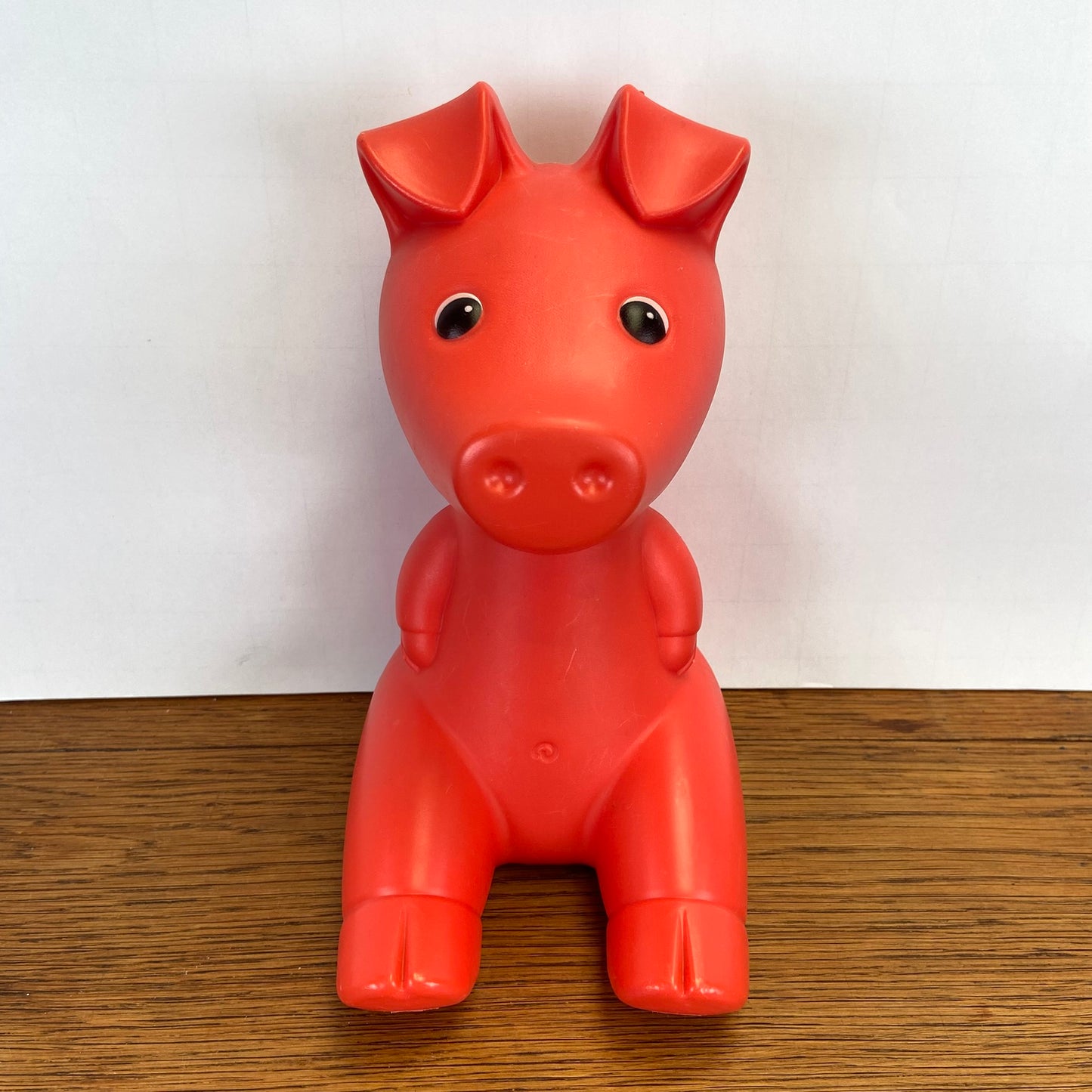 Vintage spaarvarken Ikea rood