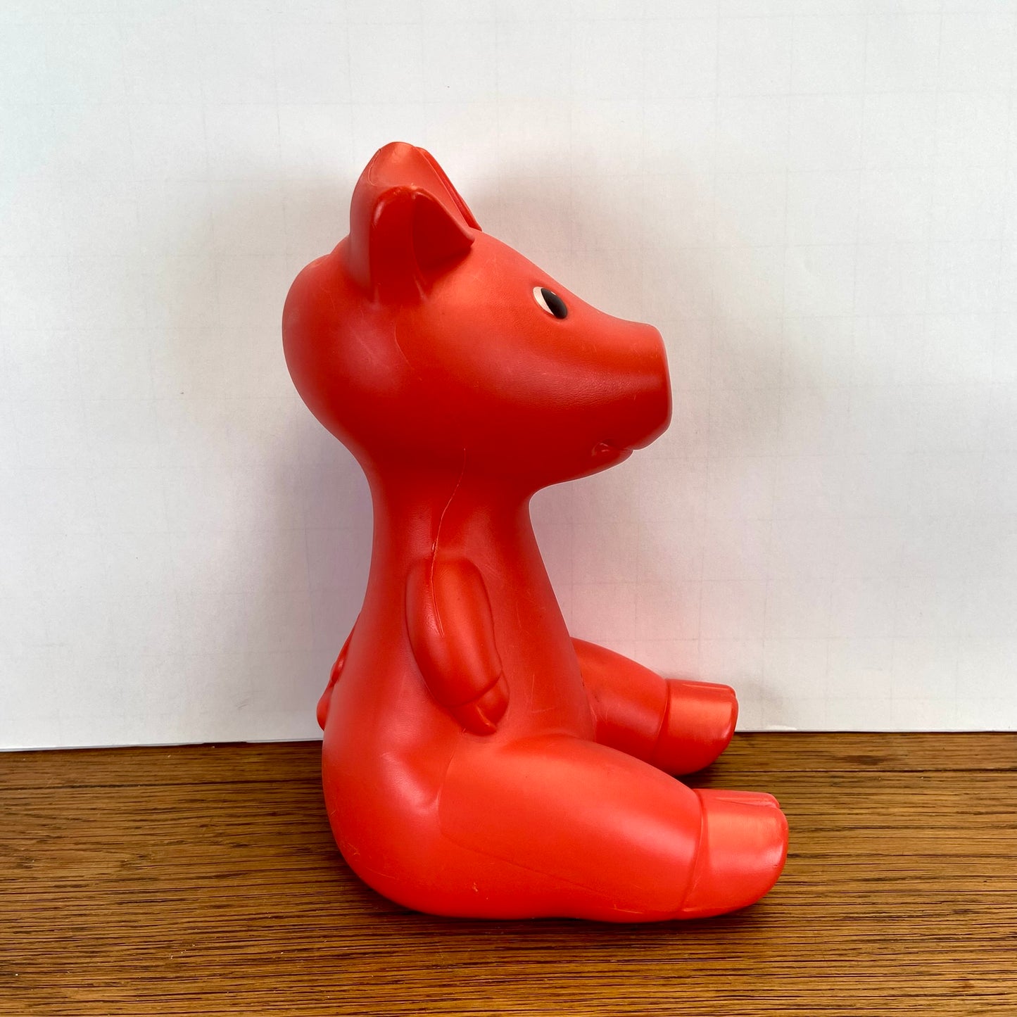 Vintage spaarvarken Ikea rood