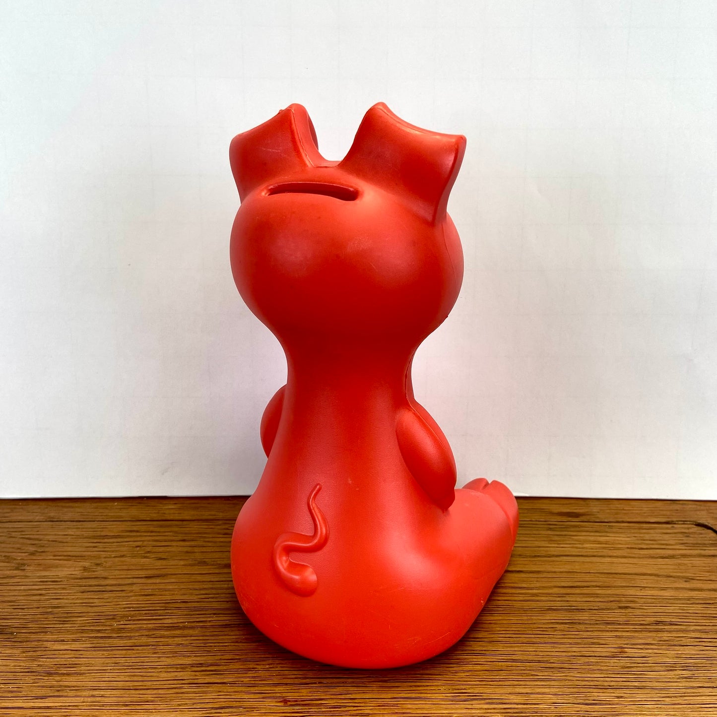 Vintage spaarvarken Ikea rood