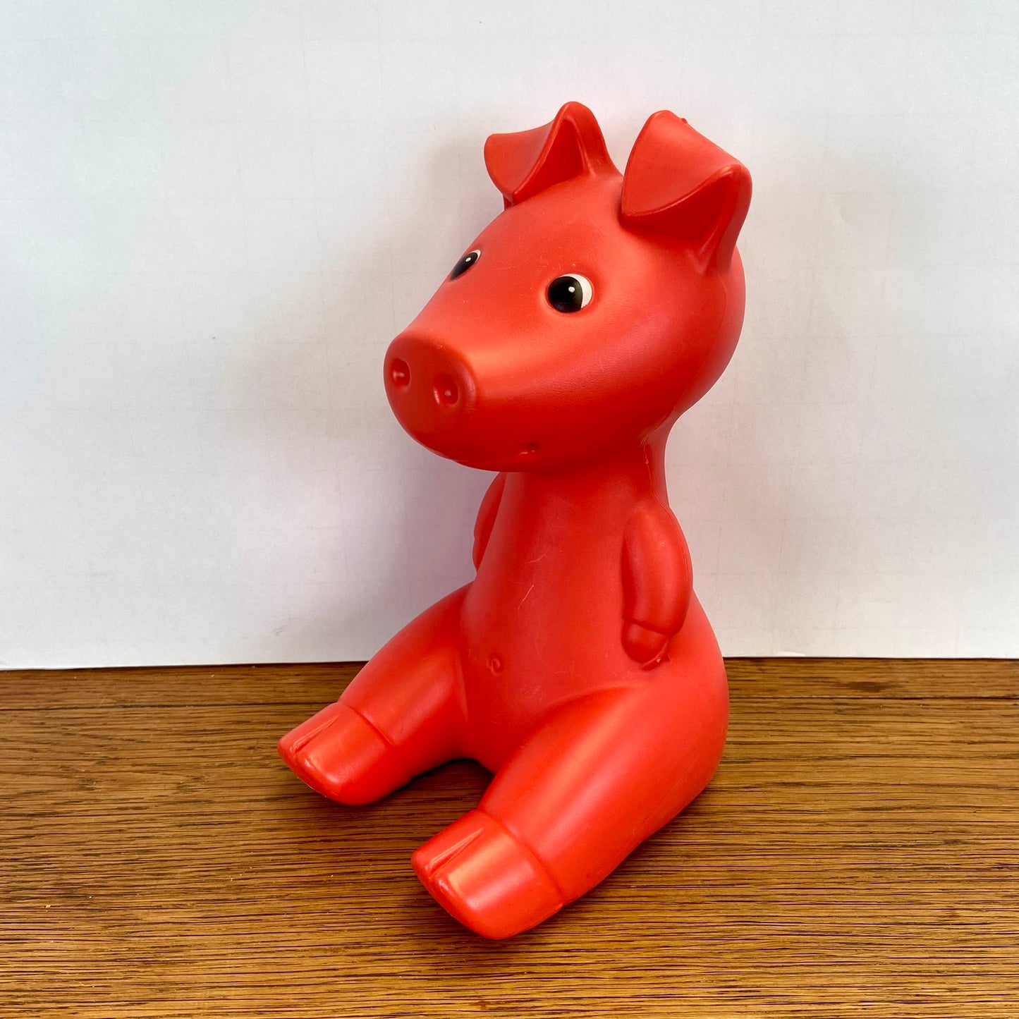 Vintage spaarvarken Ikea rood