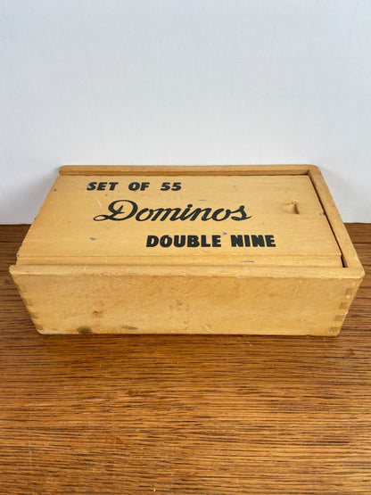 Vintage domino stenen
