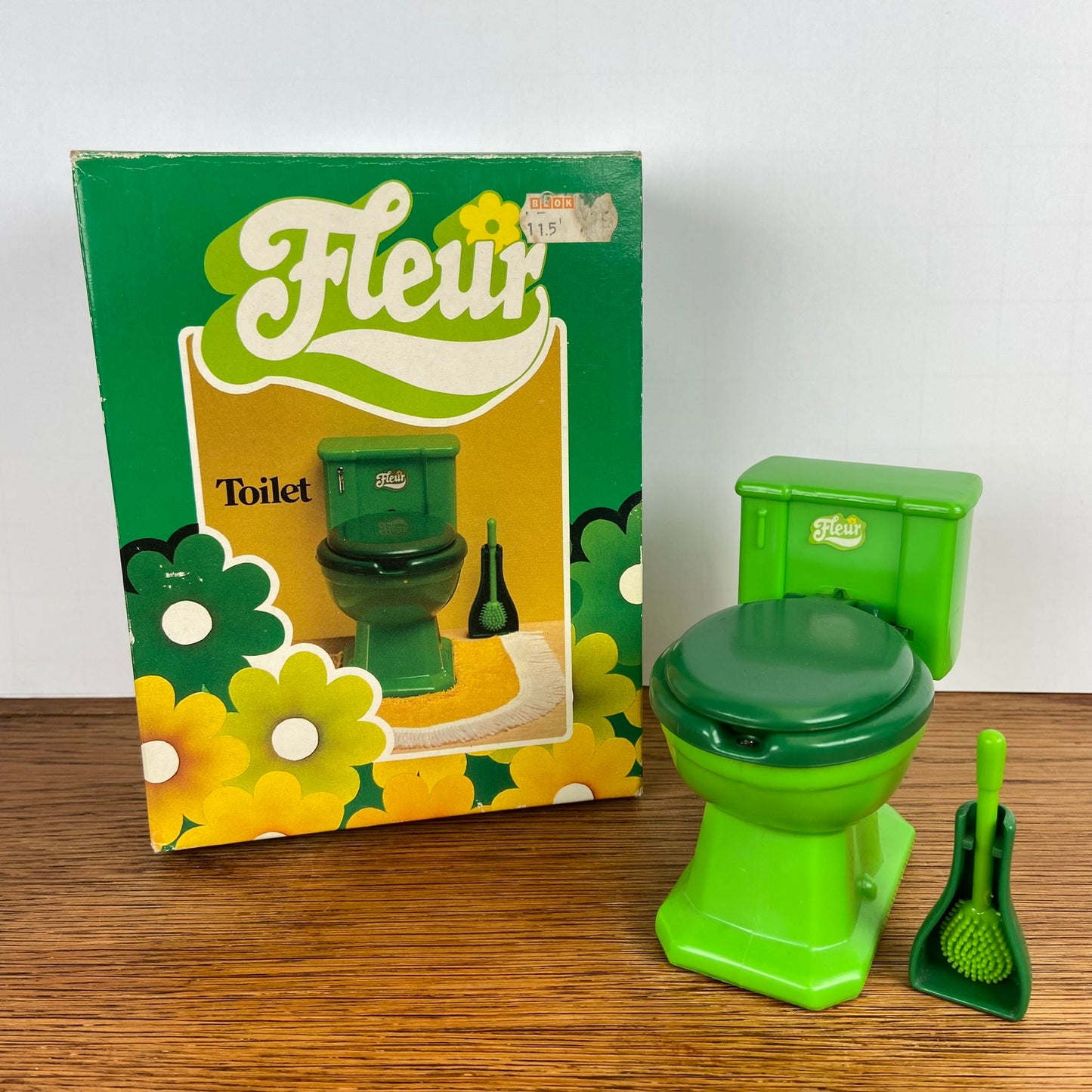 Vintage Fleur Toilet incl.doos