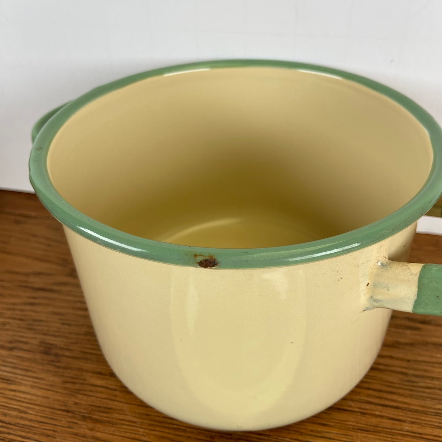 Vintage emaille pan