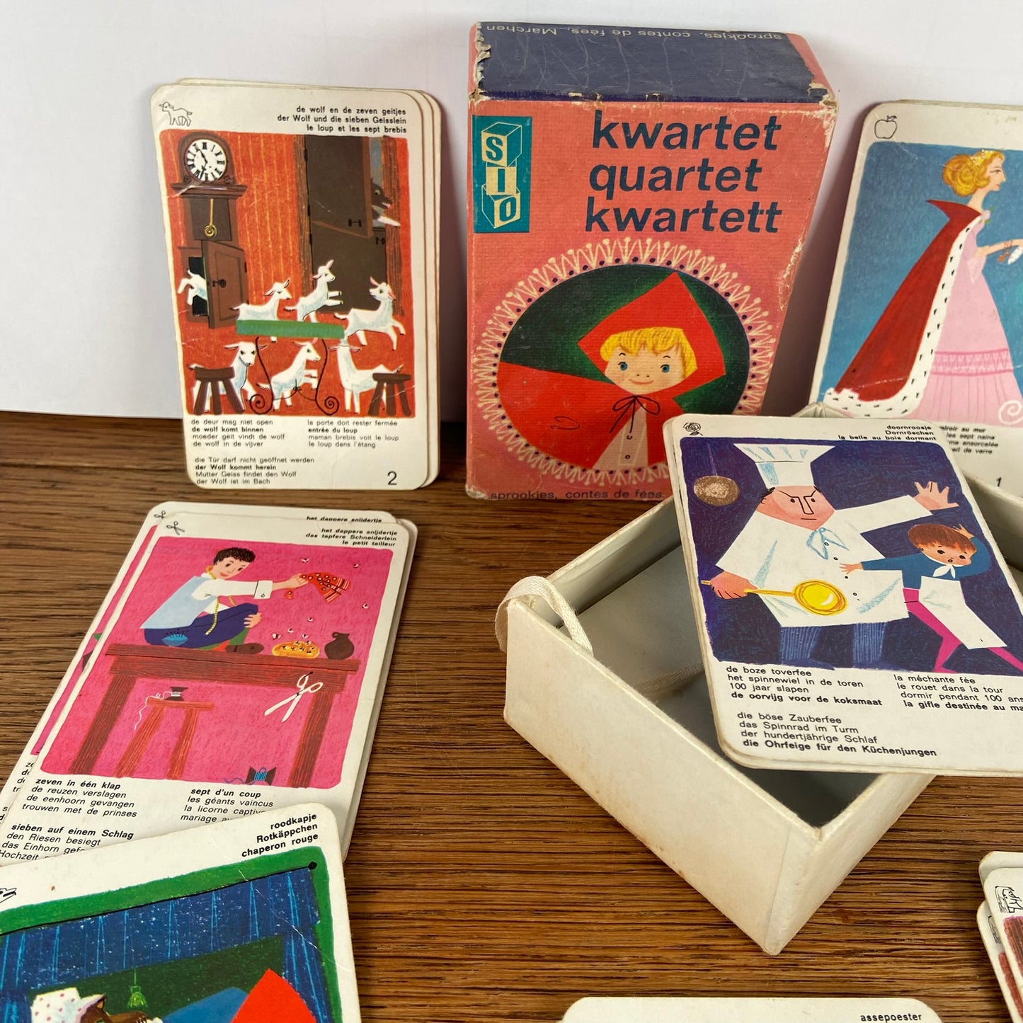 Vintage sprookjeskwartet