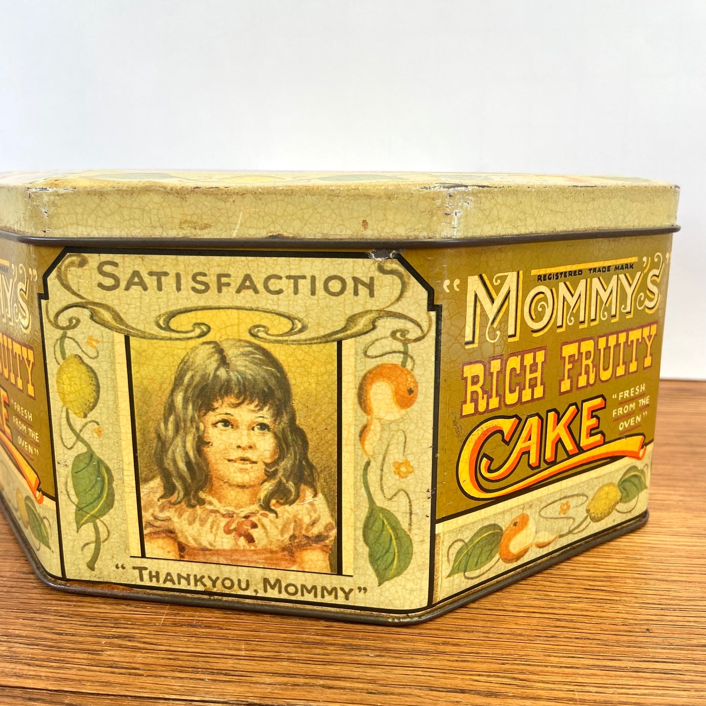 Vintage blik Mommy's Rich Fruity Cake