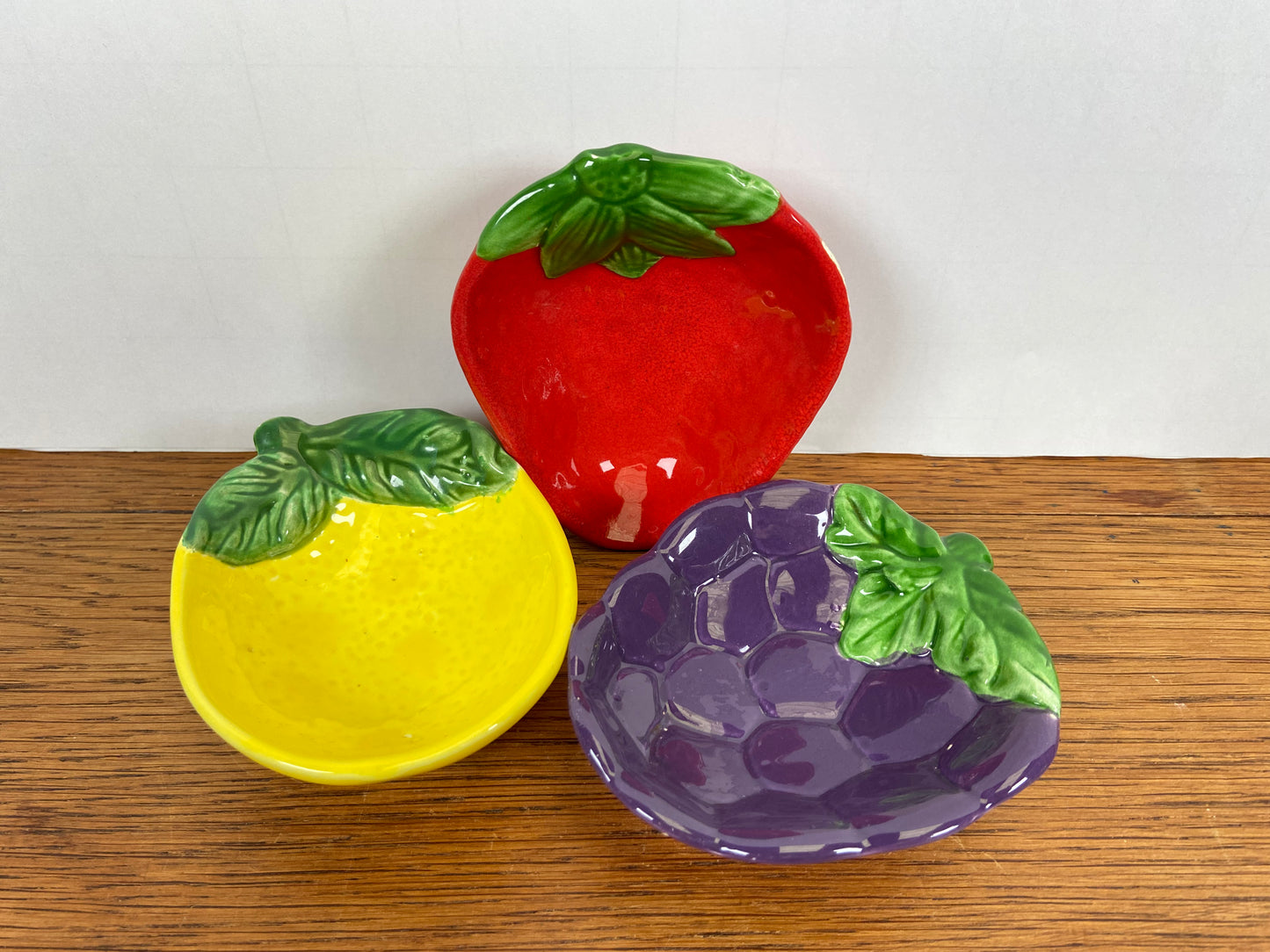 3 fruitschaaltjes