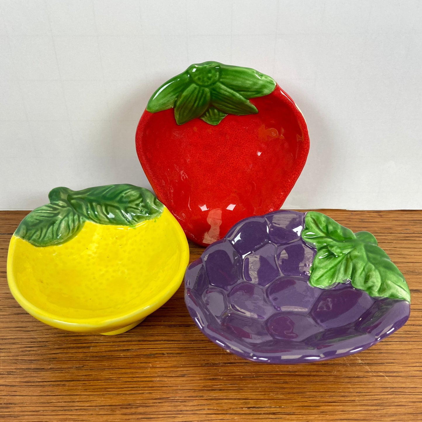 3 fruitschaaltjes
