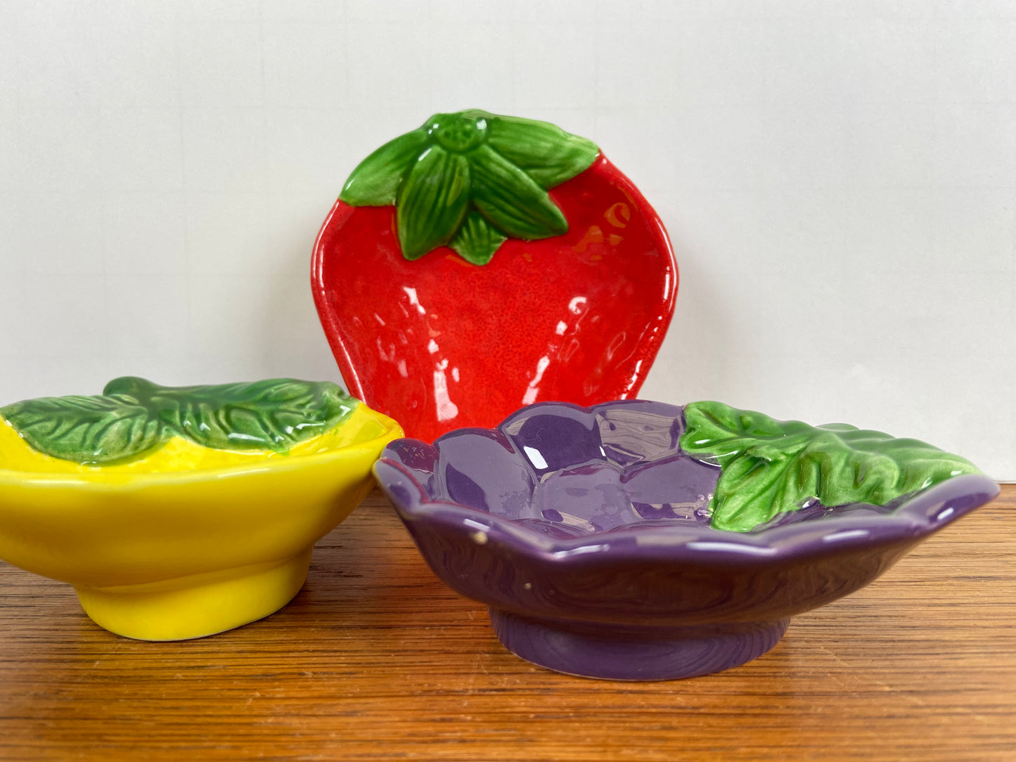 3 fruitschaaltjes