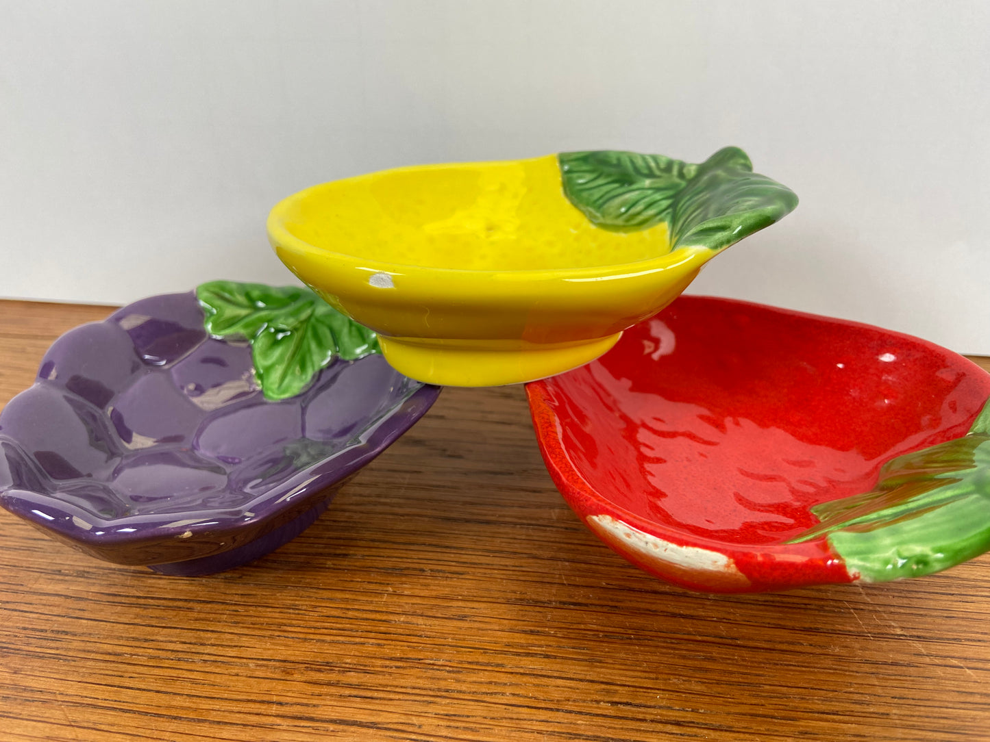 3 fruitschaaltjes