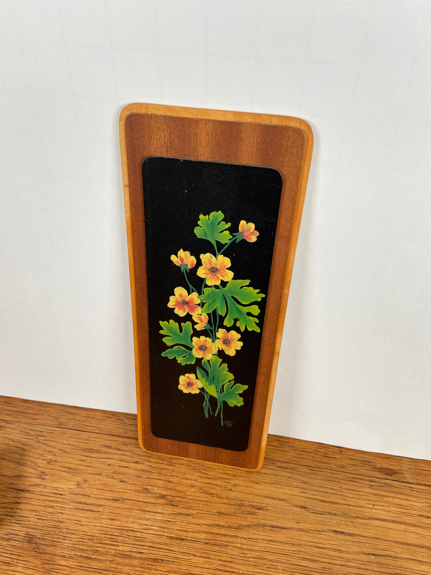 Vintage schilderij bloem