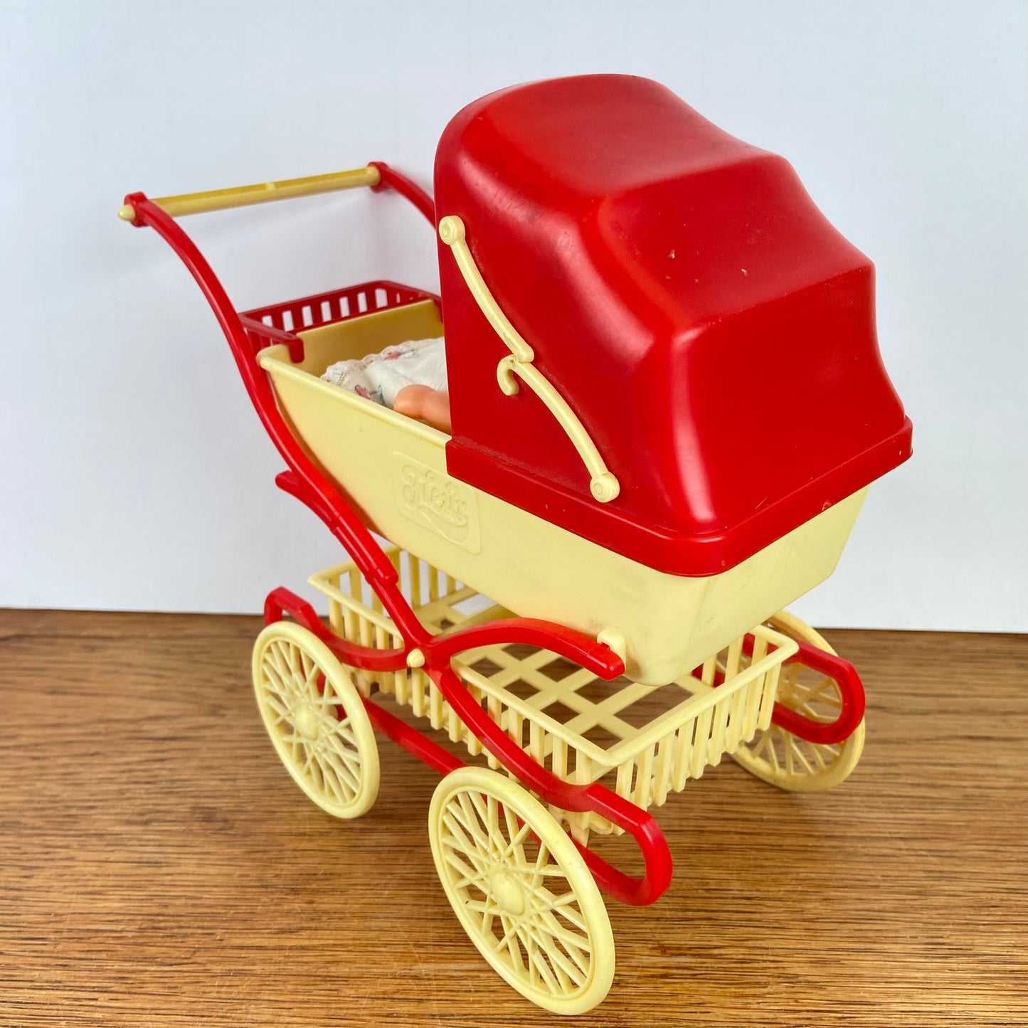 Vintage Fleur kinderwagen