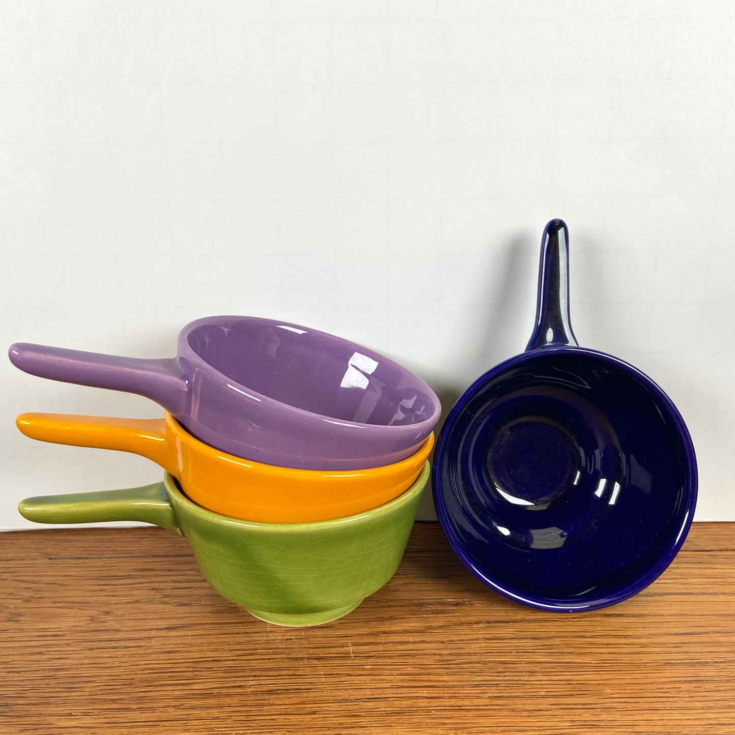 4 vintage saus kommen