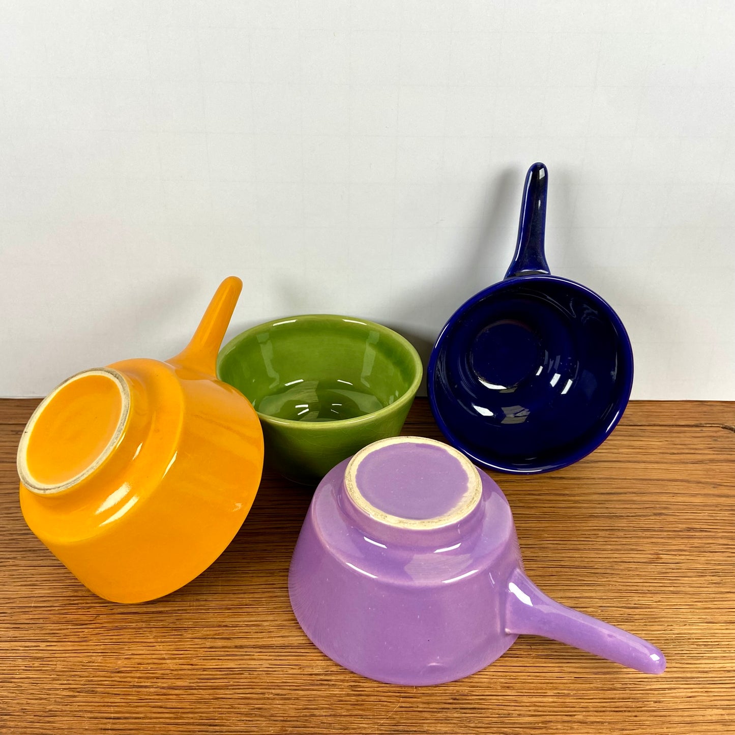 4 vintage saus kommen