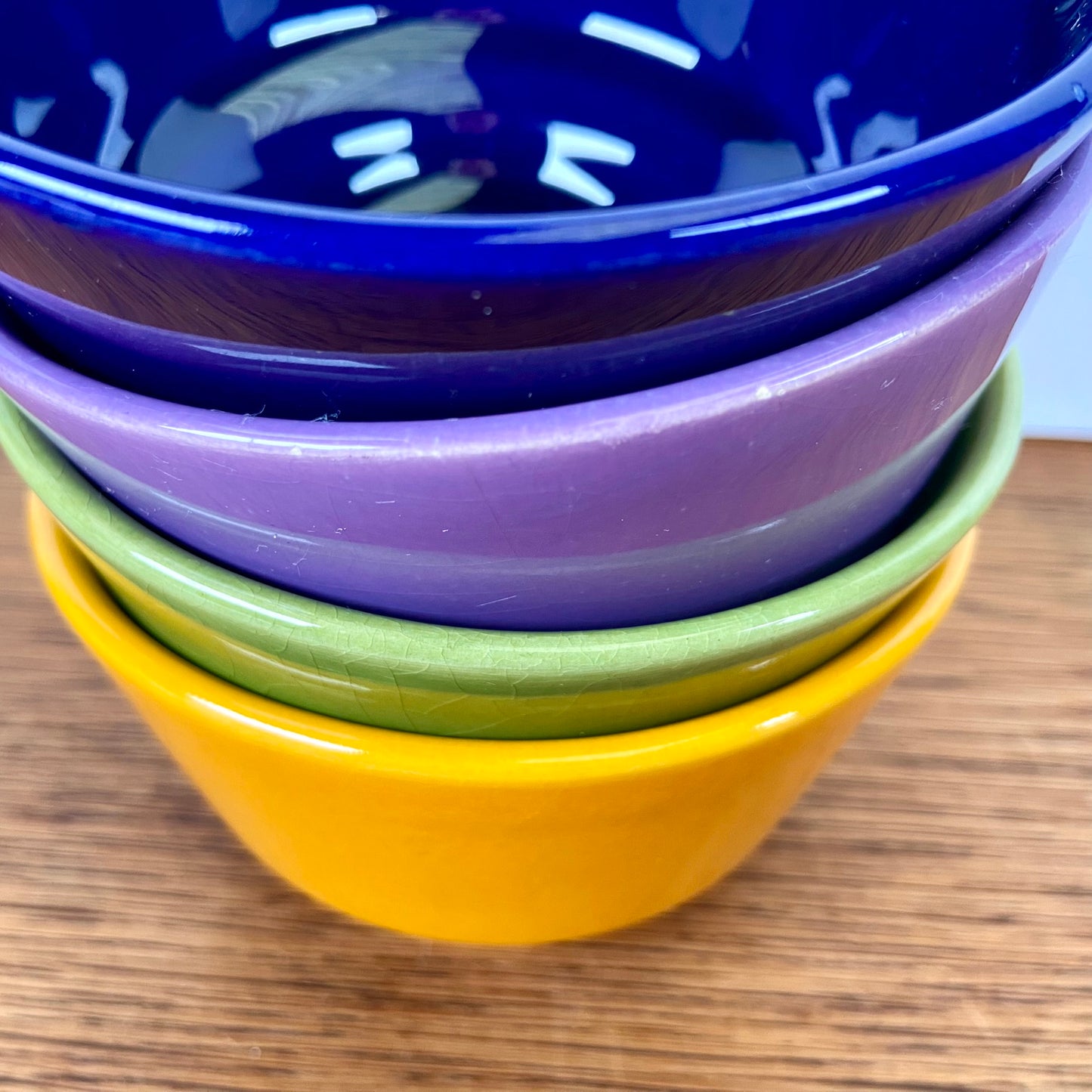 4 vintage saus kommen